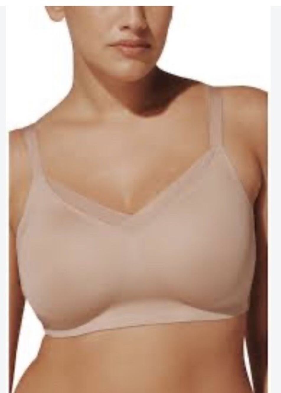 ThirdLove 24/7 Classic Smooth Wireless Minimizer Bra Nude 36C